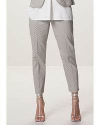 Bianca - Stretch-Hose SIENA mit Minimal-Druck in angesagten Trendfarben - Lyst