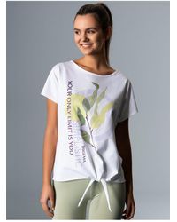 Trigema - T-Shirt mit modischem Knoten (1-tlg) - Lyst