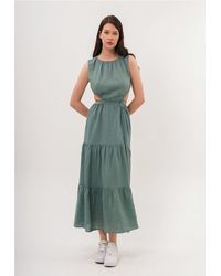 FRESHLIONS - Jerseykleid Lilia mit raffinierten Faltendetails - Lyst
