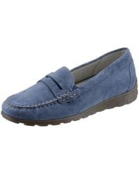 Waldläufer - H-Lucy Mokassin Slipper, Freizeitschuh, Halbschuh Mit Typischer Rahmennaht, H-Weite - Lyst