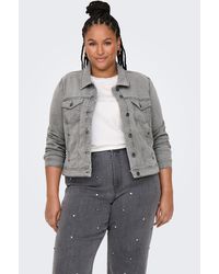 Only Carmakoma - Jeansjacke CARWESPA LS JACKET MGD DNM NOOS - Lyst