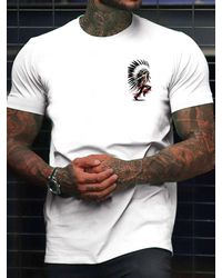 Rmk - T- Print Shirt Rundhals kurzarm Streetwear - Lyst