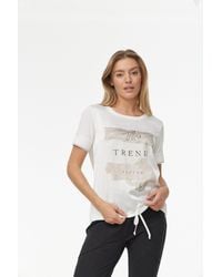Decay T-Shirt, mit tollem Frontprint in Weiß | Lyst DE
