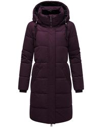 Navahoo - Wintermantel Wintertanz 14 modischer Steppmantel mit hohem Kragen - Lyst