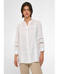 Emilia Lay - Klassische Bluse Cotton mit modernem Design - Lyst