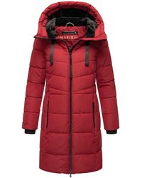 Marikoo - Winterjacke Natsukoo XVI Stepp Mantel mit großer Kapuze - Lyst