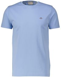 GANT - T-Shirt PIQUE Slim Fit - Lyst