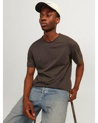 Jack & Jones - Rundhalsshirt JJEBASHER TEE O-NECK SS NOOS mit Rundhalsausschnitt - Lyst
