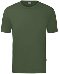 JAKÒ - Kurzarmshirt T-Shirt Organic oliv - Lyst
