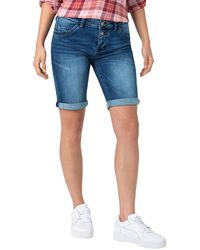 Timezone - Jeansshorts SLIM NALITZ SHORT mit Stretch - Lyst