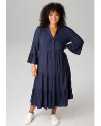 Aniston PLUS - Midikleid In trendigen Farben - Lyst