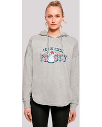 F4NT4STIC - Kapuzenpullover Feelin Kinda Frosty Snowman Premium Qualität - Lyst