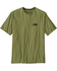 Patagonia - Kurzarmshirt T-Shirt Mens 73 Skyline Organic - Lyst
