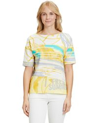 Betty Barclay - T-Shirt mit Ärmelaufschlag (1-tlg) Druck - Lyst