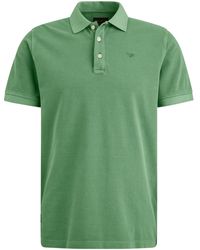 PME LEGEND - T-Shirt Short sleeve polo Pique garment dy, Comfrey - Lyst