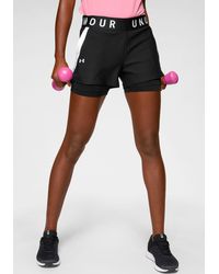 Under Armour - ® --- PLAY UP 2-IN-1 SHORTS - Lyst