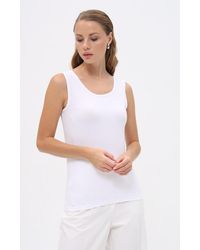 Passioni - Tanktop Basic-Top - Lyst