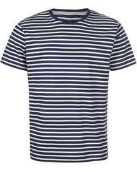 Elkline - T- Johann Basic Streifen Jersey Shirt - Lyst