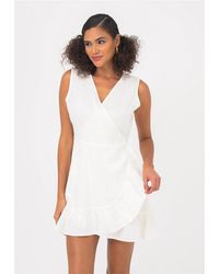 FRESHLIONS - Jerseykleid Mailinda im eleganten Wickel-Design - Lyst