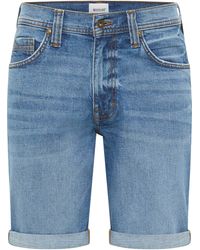 Mustang - Straight-Jeans Style Washington Shorts - Lyst