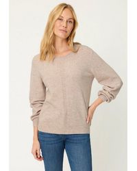 Olsen - Strickpullover Mit Feiner Struktur - Lyst