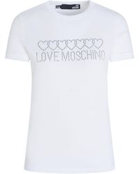 Love Moschino - T-Shirt Top - Lyst