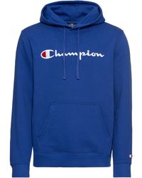 Champion - Kapuzensweatshirt Icons Hooded Sweatshirt Large Logo - Lyst