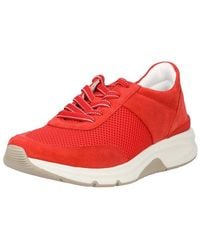 Gabor - Sneaker Veloursleder/Mesh Sneaker - Lyst