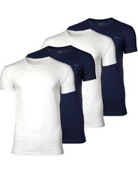 GANT - T-Shirt Baumwolle (Packung, 4er Pack) - Lyst