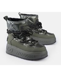 Buffalo - Eliza Snowboots Winterboots, Schnürboots, Schlupfboots Mit Warmfutter - Lyst