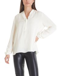 Marc Cain - Langarmbluse "Collection Essential" Premium mode Weite Bluse - Lyst