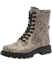 Tamaris - Touch-It Mit Schnürsenkel Kein Absatz 1-25918-43 Schnürstiefelette Touch-It - Lyst