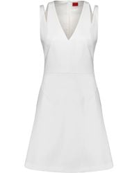 HUGO - Trägerkleid Kleid KARNINA Regular Fit (1-tlg) - Lyst