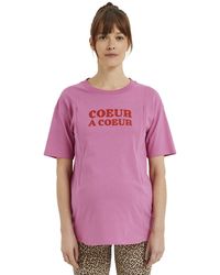 VERTBAUDET - Kurzarmshirt T-Shirt für Schwangerschaft und Stillzeit - Lyst