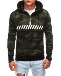 Edoti - Kapuzensweatshirt Sweatshirt mit Kapuze für Männer. - Lyst