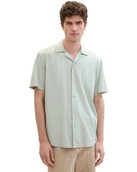 Tom Tailor - T- relaxed viscose cotton shirt - Lyst
