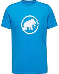 Mammut - Kurzarmshirt Core T-Shirt Men Classic GLACIER BLUE - Lyst