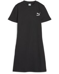 PUMA Sweatkleid SQUAD Kleid in Schwarz | Lyst DE