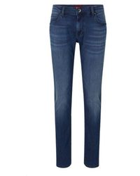 Strellson - 5-Pocket-Jeans mittel-blau (1-tlg) - Lyst