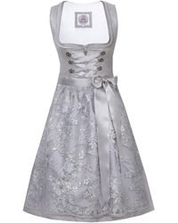 Marjo - Dirndl 'Wendi' mit Spitzenschürze 693550, S - Lyst