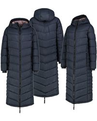 Sublevel - Winter Jacke Parka Steppjacke Steppmantel Wintermantel Lange Mantel - Lyst