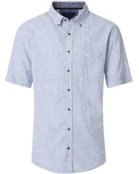 CASA MODA - Leinenhemd gestreift - Lyst