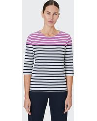 JOY sportswear - CELIA T-Shirt purple haze stripes - Lyst
