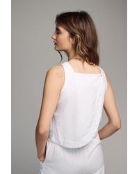 The Set - Blusentop 2er-Pack Oberteile aus Leinengemisch (2-tlg) - Lyst