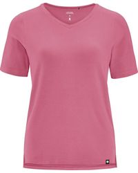 Schneiders - T- ANNELIW Kurzarm-Shirt rosa - Lyst