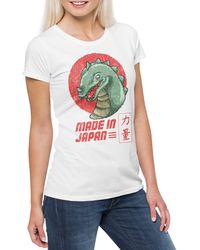 Urban Backwoods - Print- Made In Japan T-Shirt Gamer Pixel Kaiju Station Pacific - Lyst