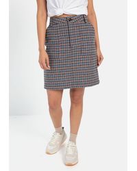 Camel Active - Karorock mit kariertem Muster (1-tlg) - Lyst