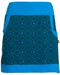 Vishes - Minirock A-Line Baumwolle Kreise elastischer Bund - Lyst