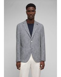 Hechter Paris - Sakko JACKET MODERN FIT aus recyceltem PES-Material - Lyst