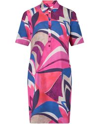 Betty Barclay - Sommerkleid Kleid Kurz 1/2 Arm, Pink/Blue - Lyst